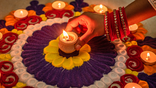 Shedding Light on Diwali