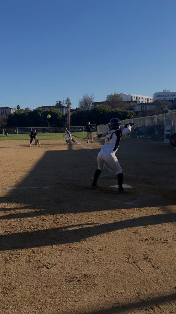 Girls varsity softball faces first loss of season against Christopher High School