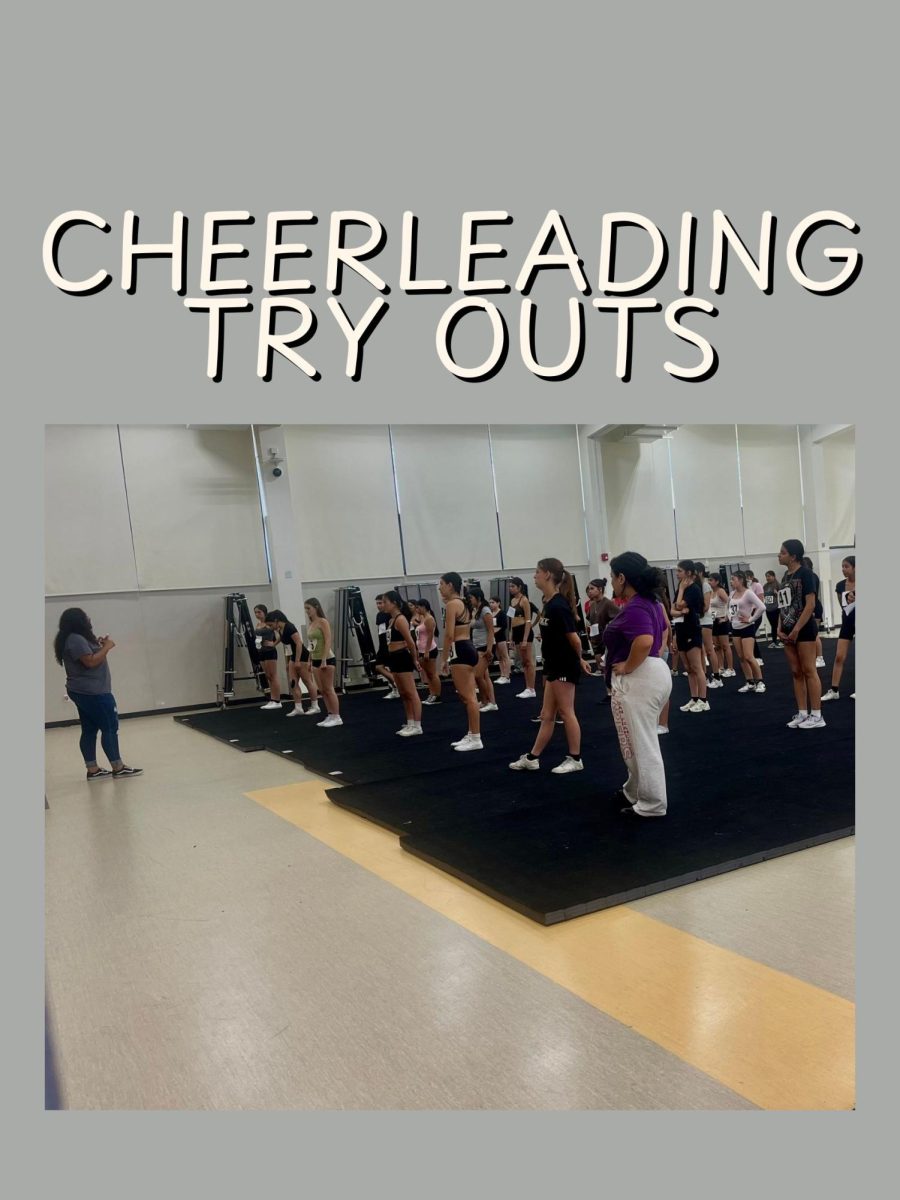 Girls trying out