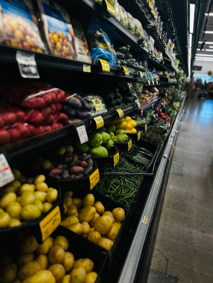 Local Safeway produce aisle.